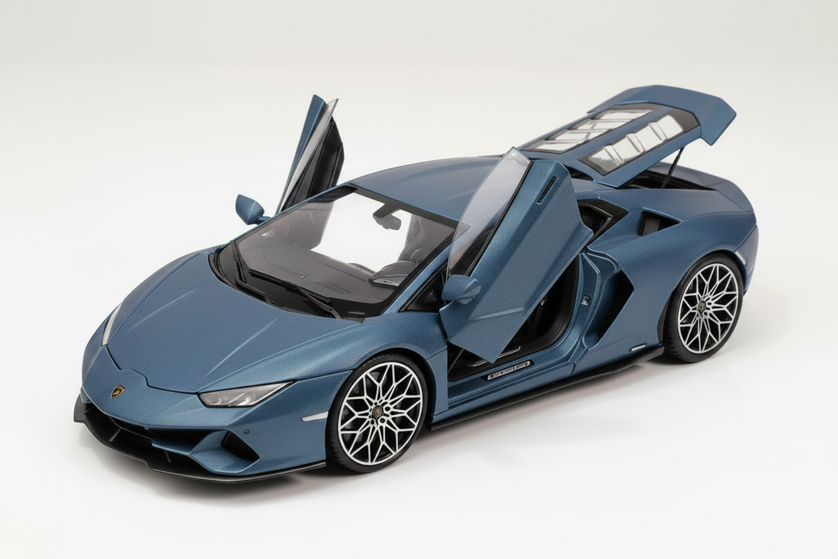 2024 Lamborghini Temerario Azul Mate 1:18