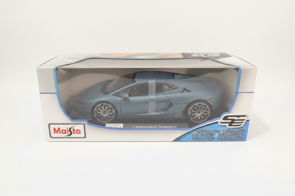 2024 Lamborghini Temerario Azul Mate 1:18
