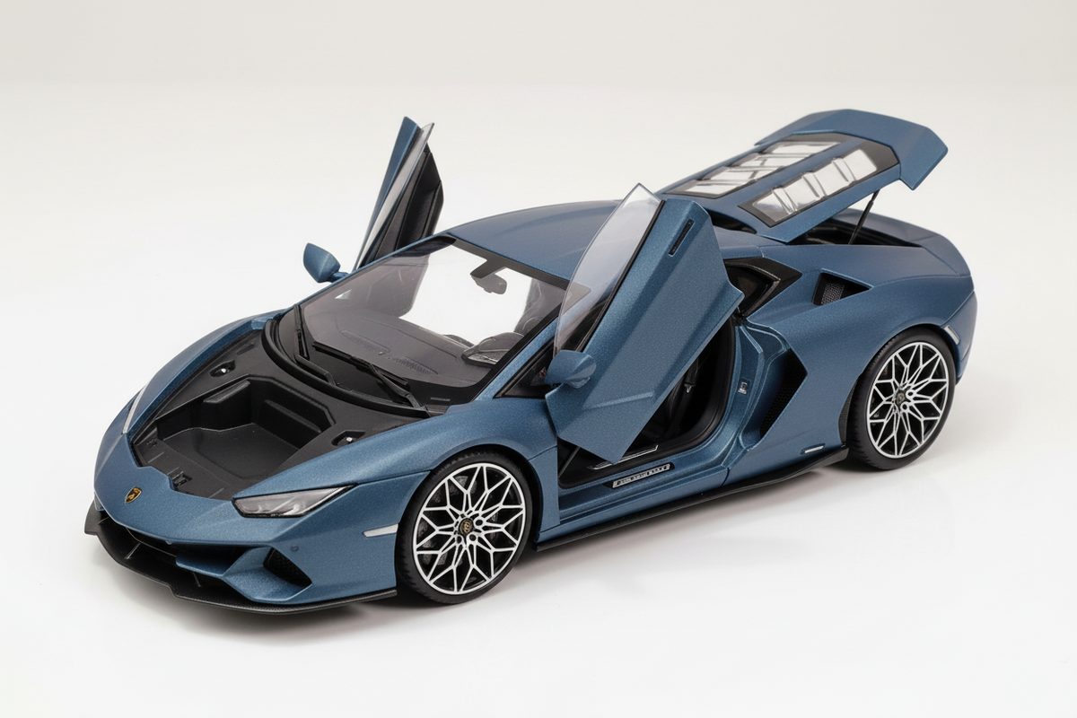 2024 Lamborghini Temerario Azul Mate 1:18