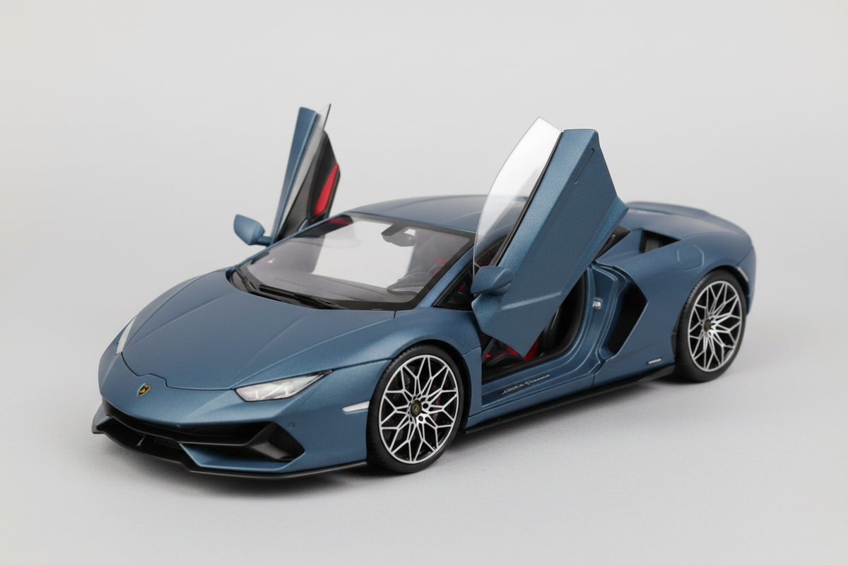 2024 Lamborghini Temerario Azul Mate 1:18