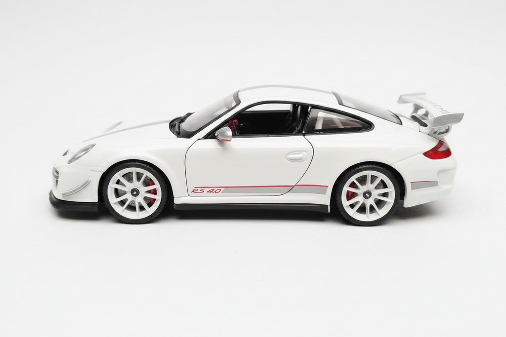 Porsche 911 GT3 RS 4.0 en color blanco escala 1:18