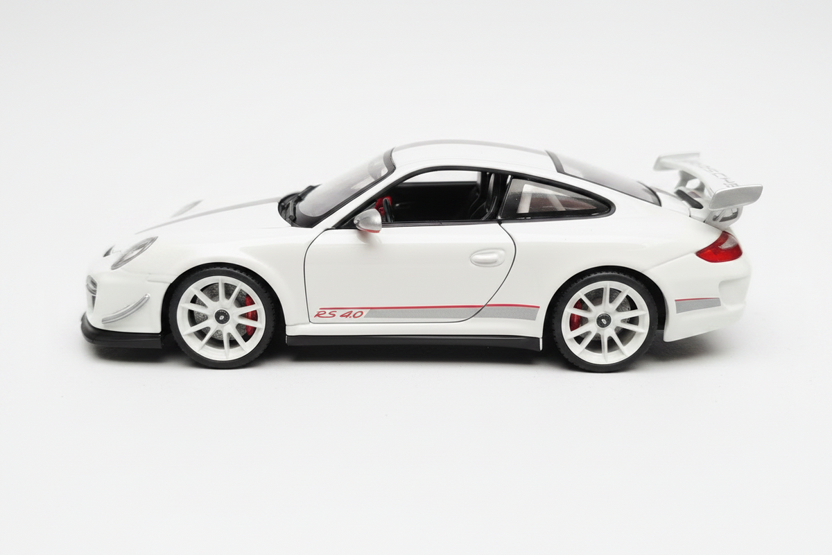Porsche 911 GT3 RS 4.0 en color blanco escala 1:18