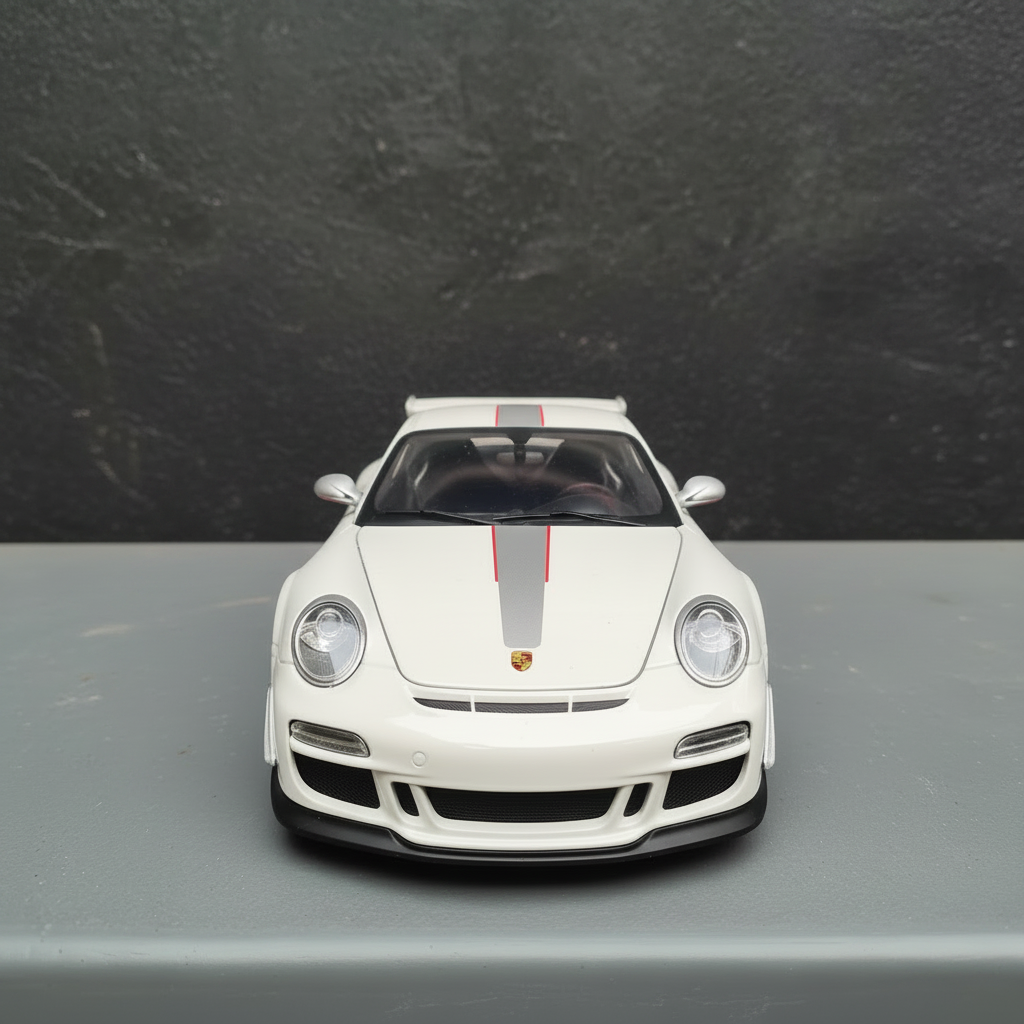 Porsche 911 GT3 RS 4.0 en color blanco escala 1:18