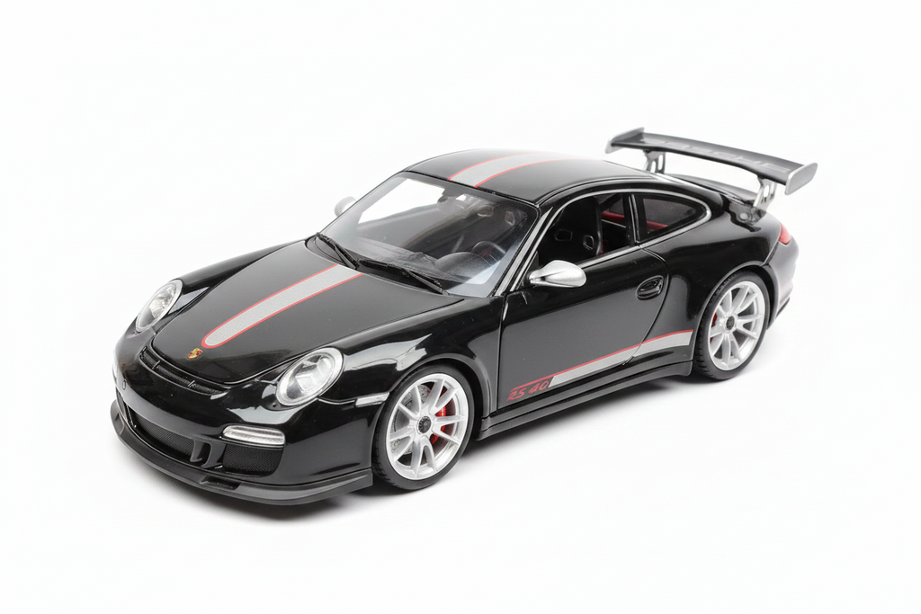 Porsche 911 GT3 RS 4.0 en color negro escala 1:18