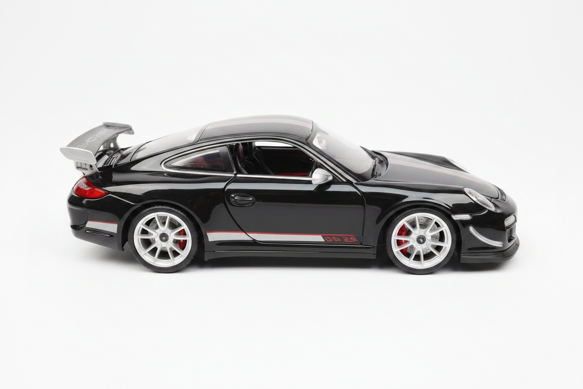 Porsche 911 GT3 RS 4.0 en color negro escala 1:18