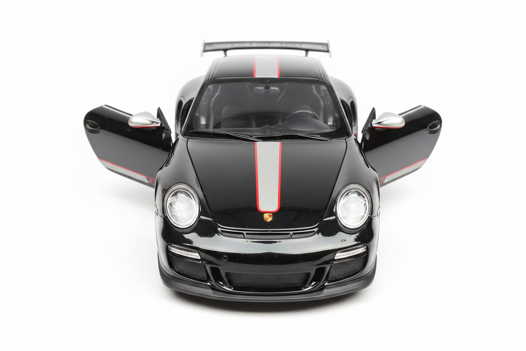 Porsche 911 GT3 RS 4.0 en color negro escala 1:18