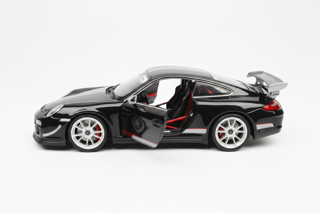 Porsche 911 GT3 RS 4.0 en color negro escala 1:18