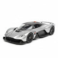 Aston Martin Valkyrie en color gris metalizado escala 1:18