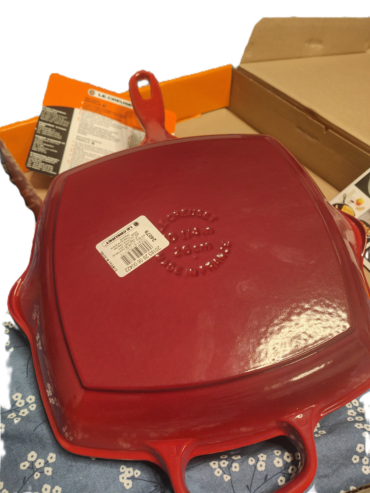 Le Creuset Signature Sartén Cuadrada 26 cm Rojo Cereza
