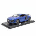 Audi R8 a escala 1:18 de Maisto Azul Metalizado