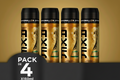 Axe Desodorante en Aerosol Collection Marshmellow Smoke 150 ML x4