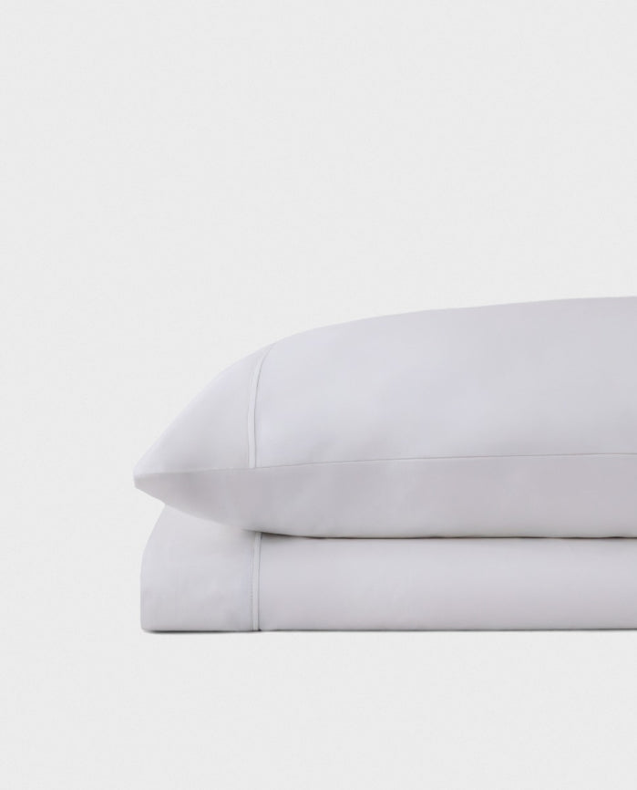Bassols - Juego de Sábanas modelo Niza color Blanco 150/160 cm